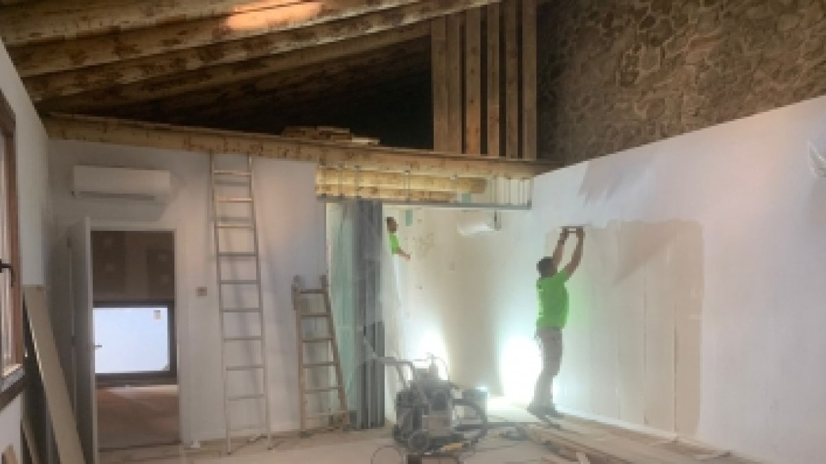 Les obres de borda Gabriel han entrat en la darrera fase.