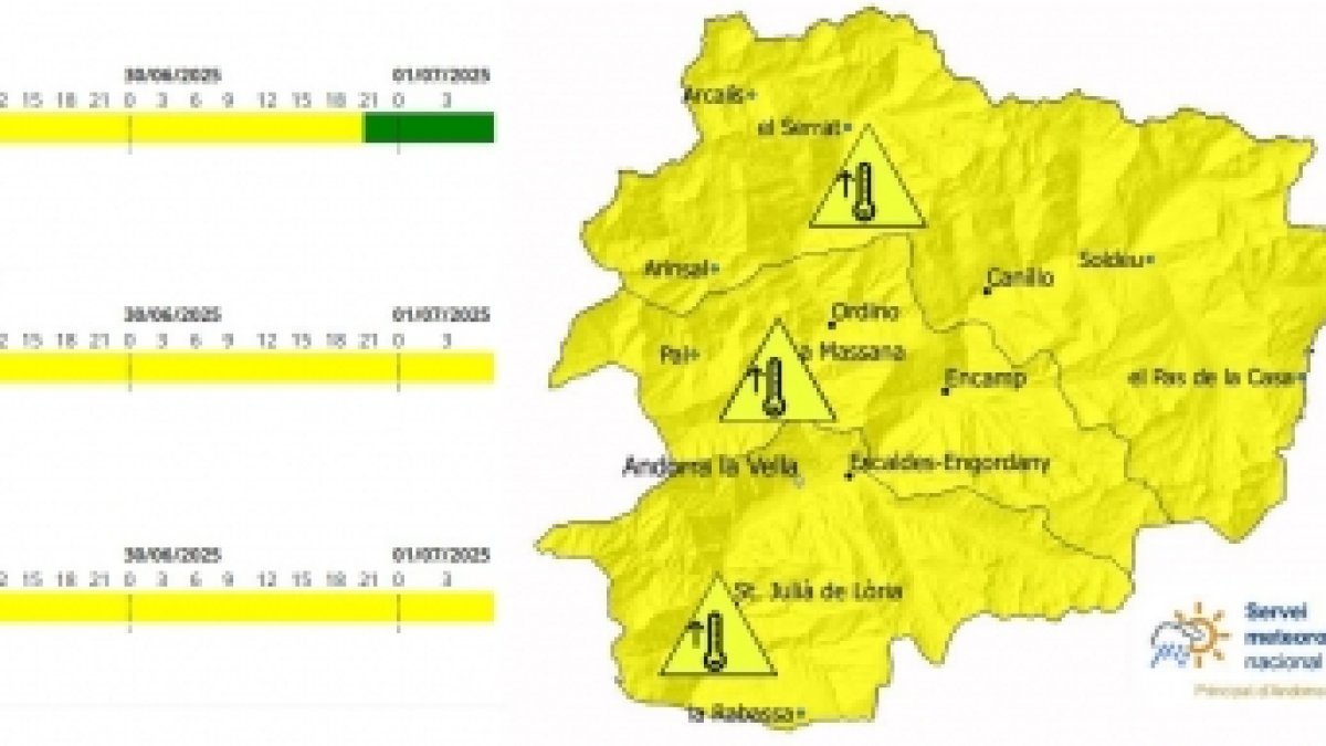 El mapa de meteo