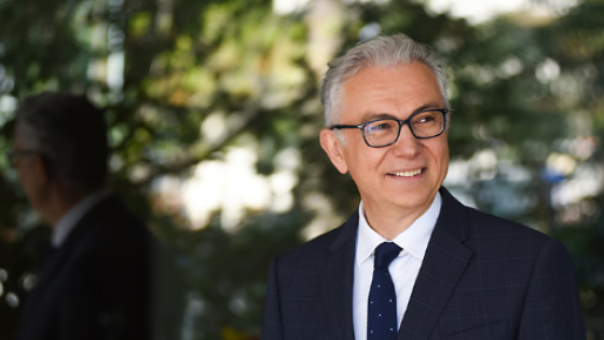 El president de l'Assemblea Parlamentària del Consell d'Europa, Theodoros Rousopoulos
