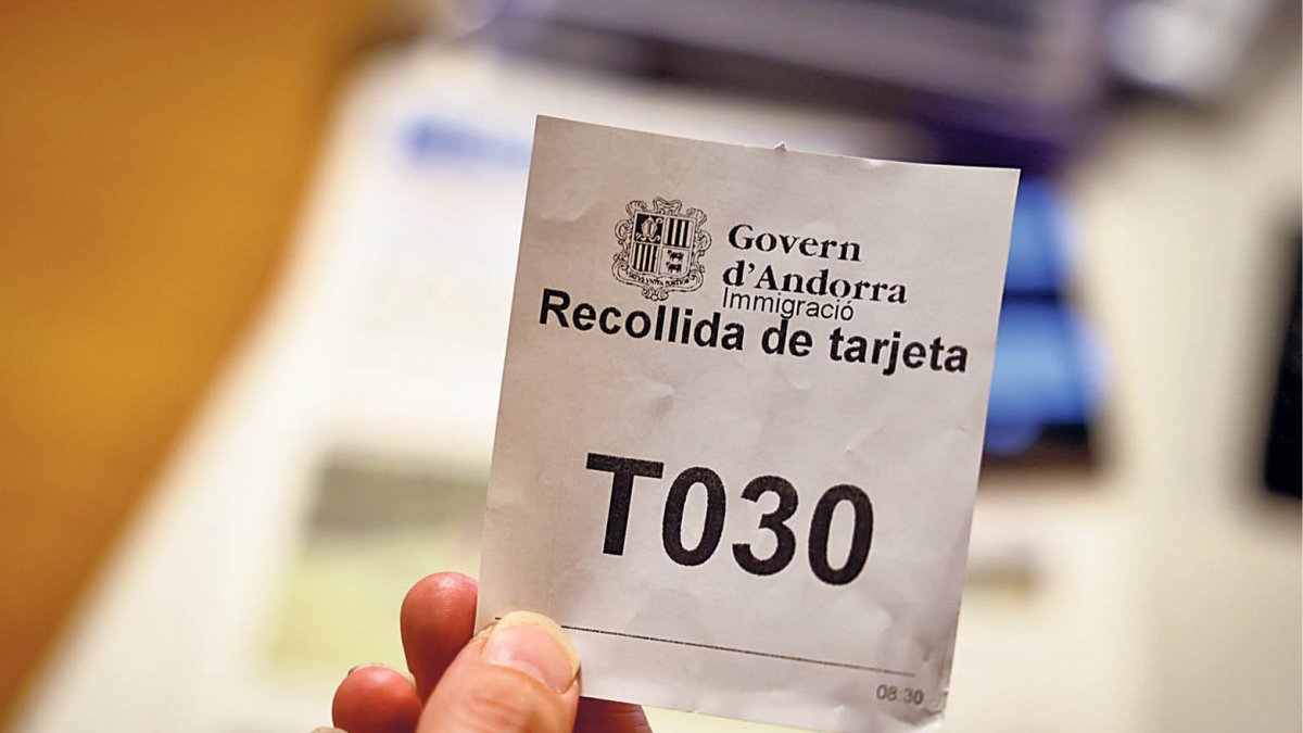 Un tiquet, amb l’error.