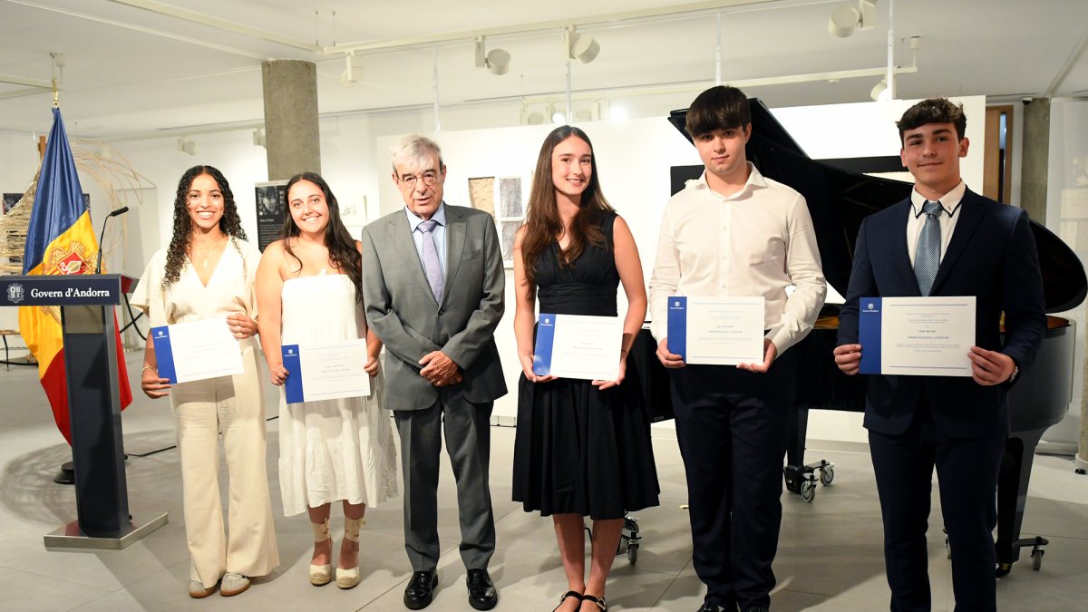 Lliurament dels Premis Nacionals a l'Estudi