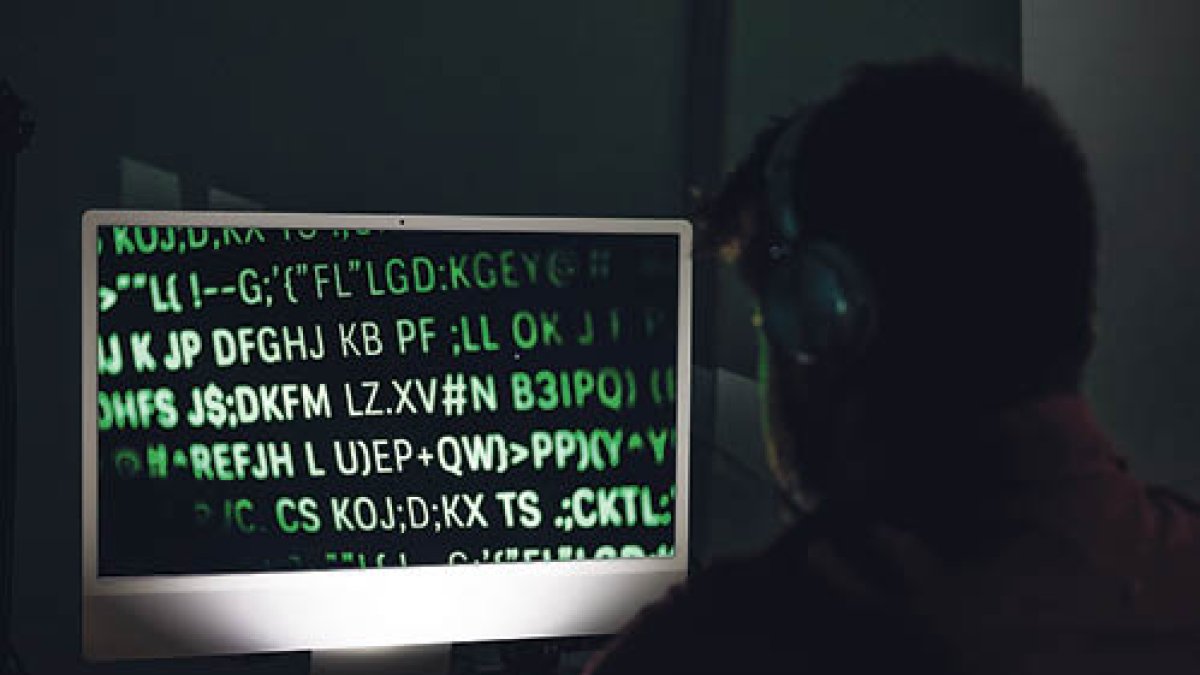 La pantalla d’un ordinador.