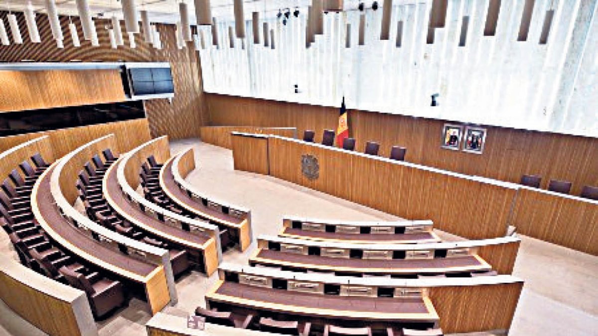 L’hemicicle del Consell.