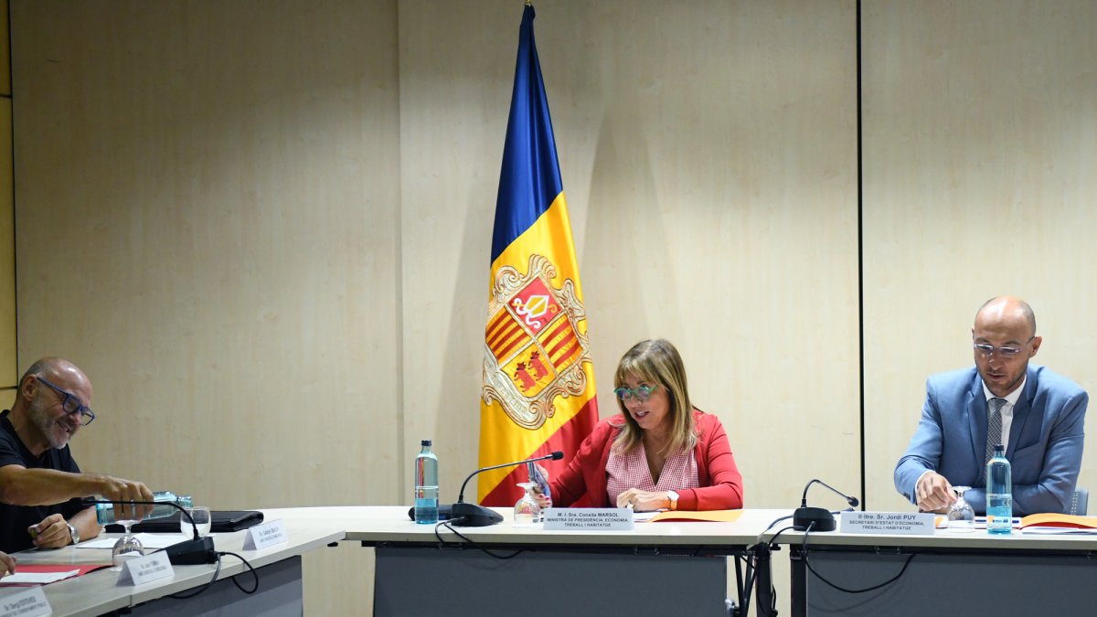 La reunió del Consell Econòmic i Social d'aquest matí