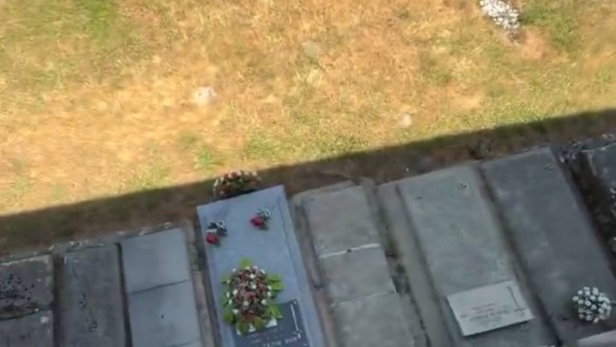 Dormir sobre cementiri