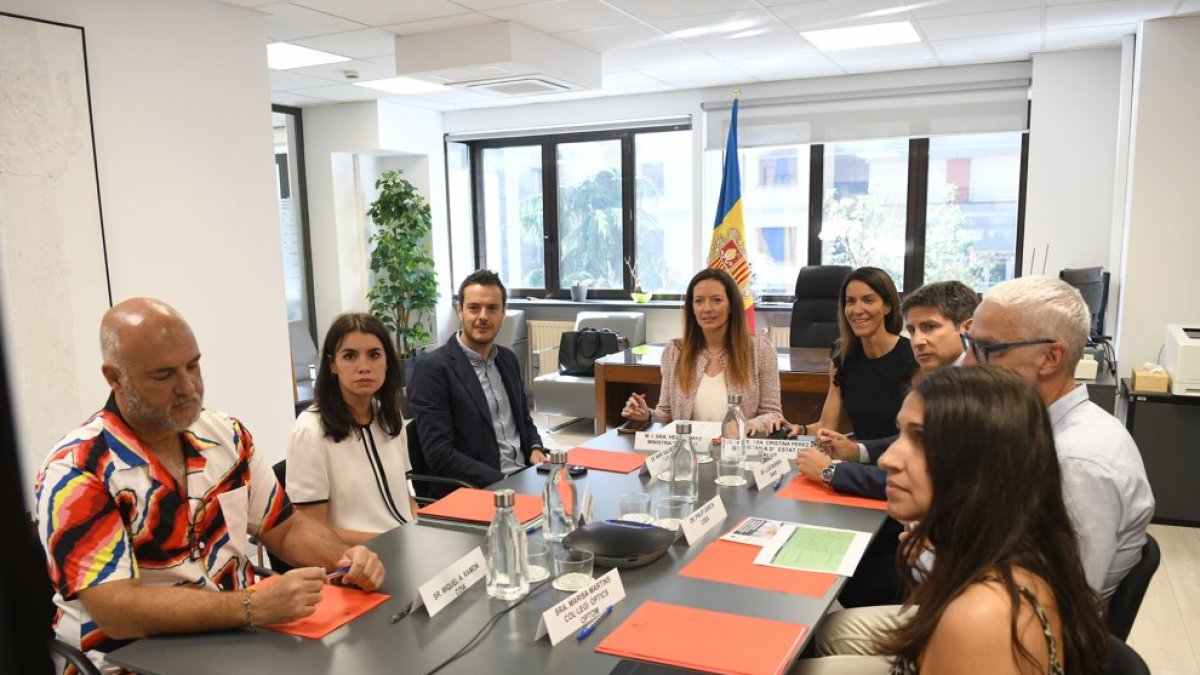 Reunió del Pacte de salut.