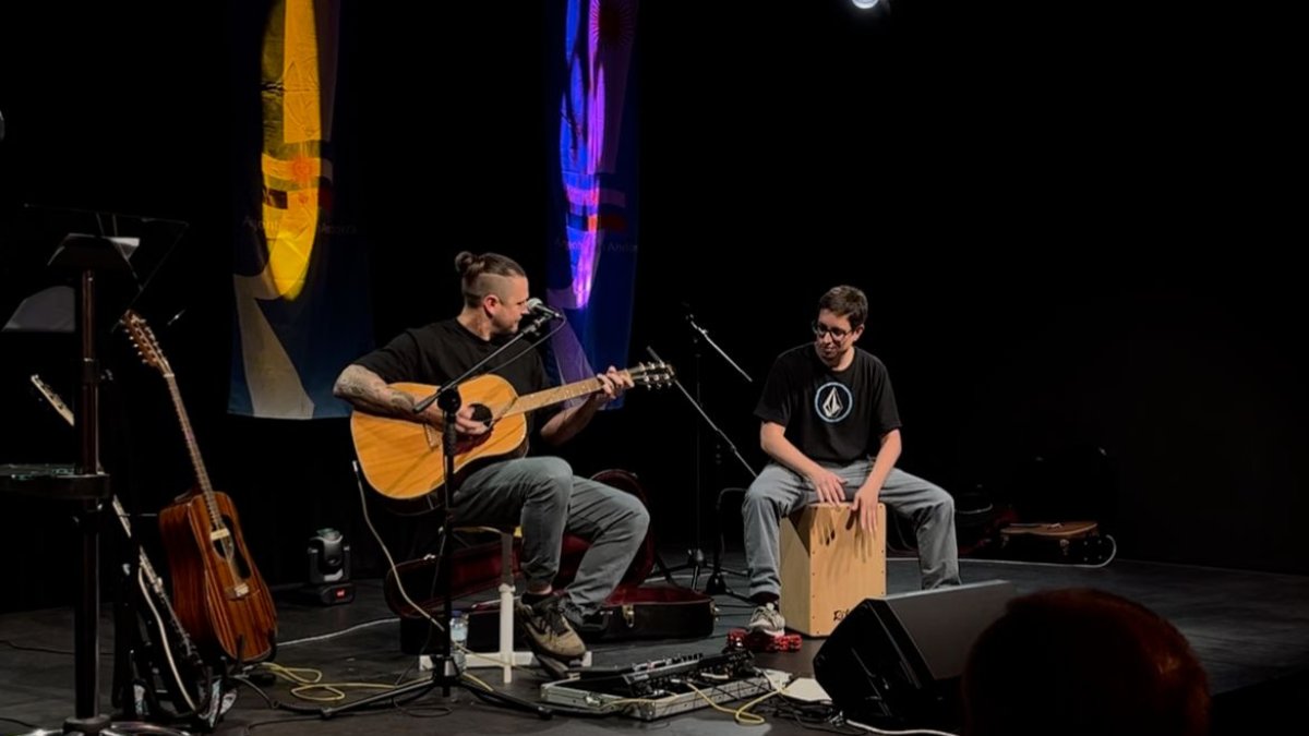 Un dels concerts per celebrar el Dia de la Independència d'Argentina a la Llacuna.