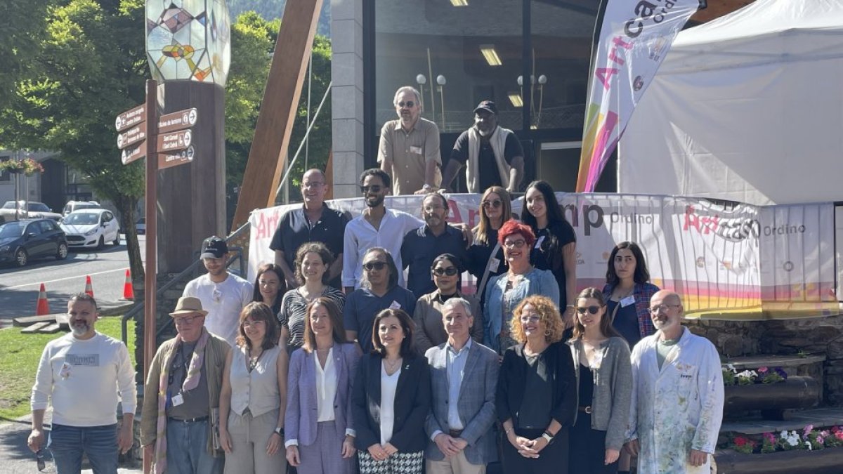 Participants en la novena edició de l’Art Camp.