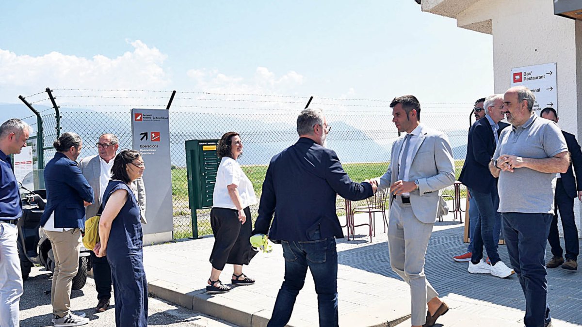 Reunió de la Taula estratègica de l’aeroport.