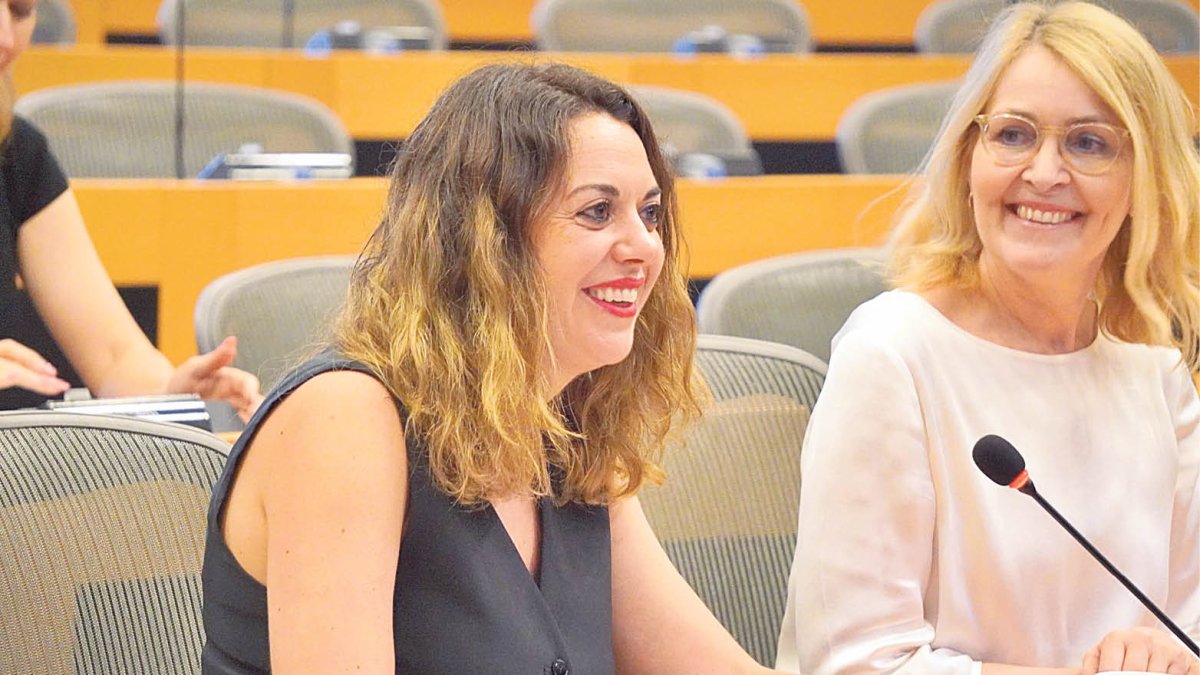 La parlamentària europea del grup socialista Laura Ballarín.