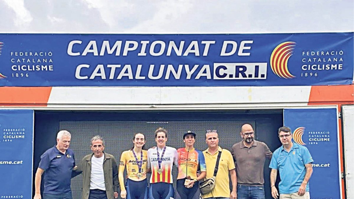 Anna Albalat va fer podi en la categoria Elit.