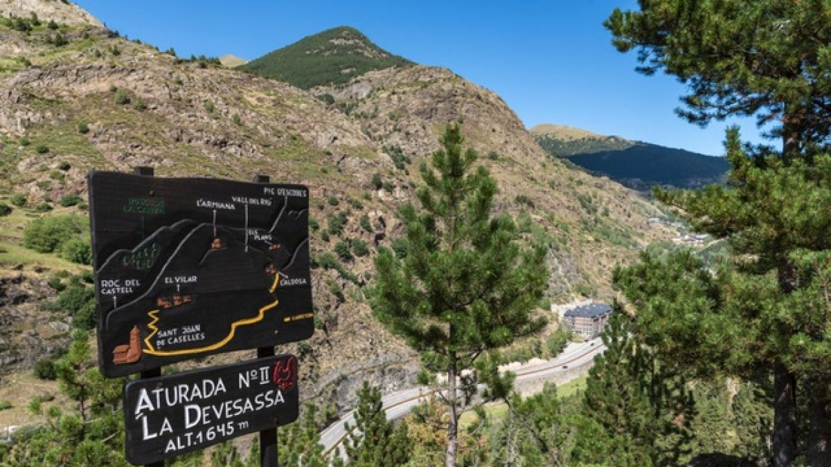 Una de les rutes pujades a Wikiloc per part del comú de Canillo.
