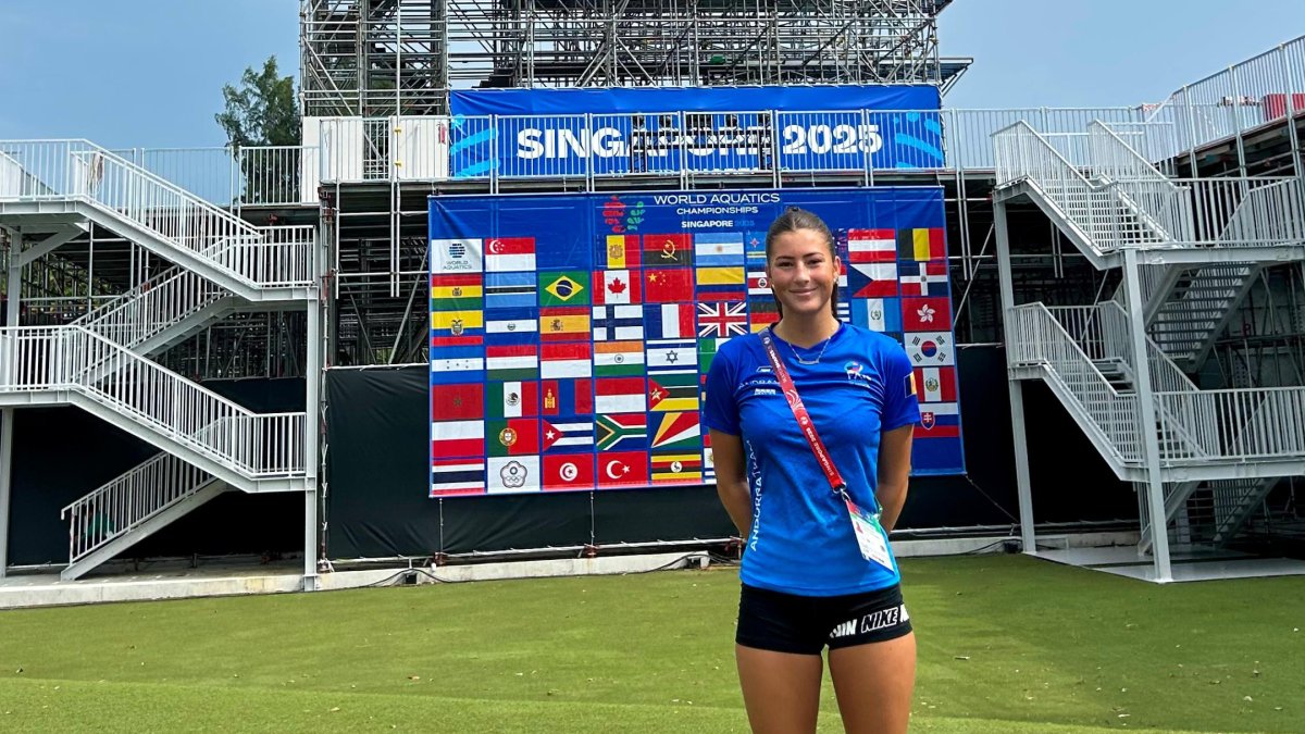 Alexandra Mejia, a Singapur.