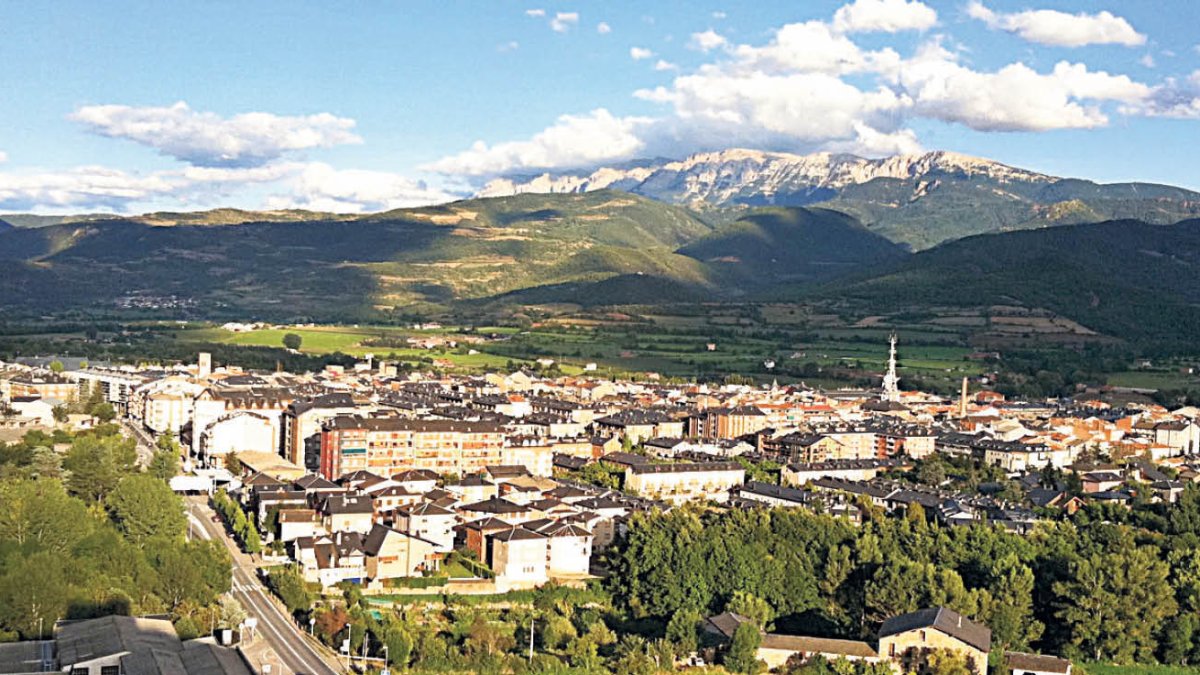 Vista de la Seu d’Urgell.