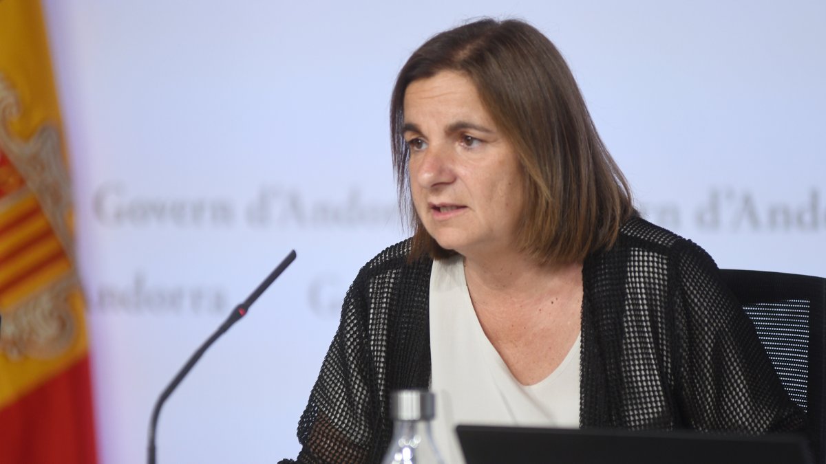 La ministra Trini Marín.