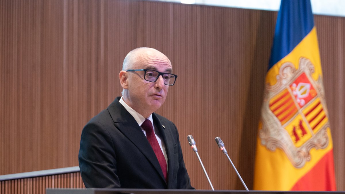 El ministre de Finances Ramon Lladós va comparèixer al Consell de dimarts passat.