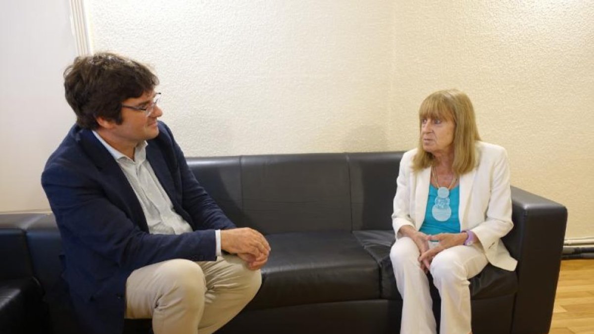 La trobada entre el raonador i la síndica de la Seu.