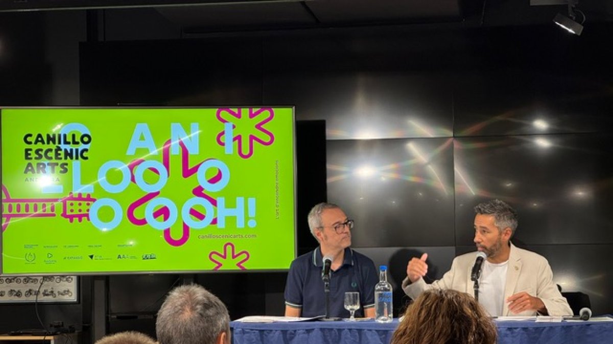 La presentació del Canillo Escènic Arts.