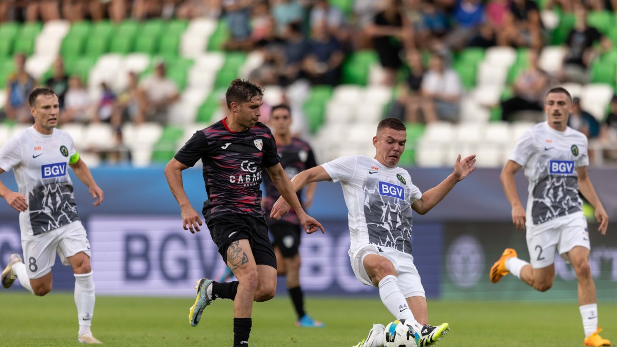 Un instant del partit
