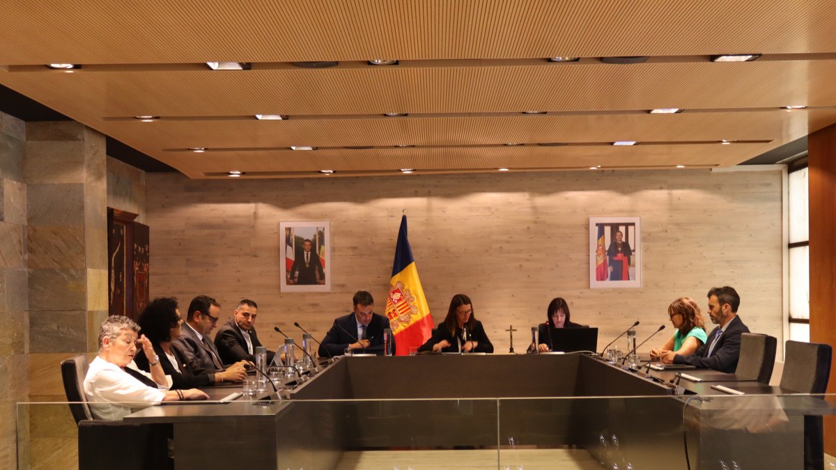 La sessió del Consell de Comú d’Ordino.
