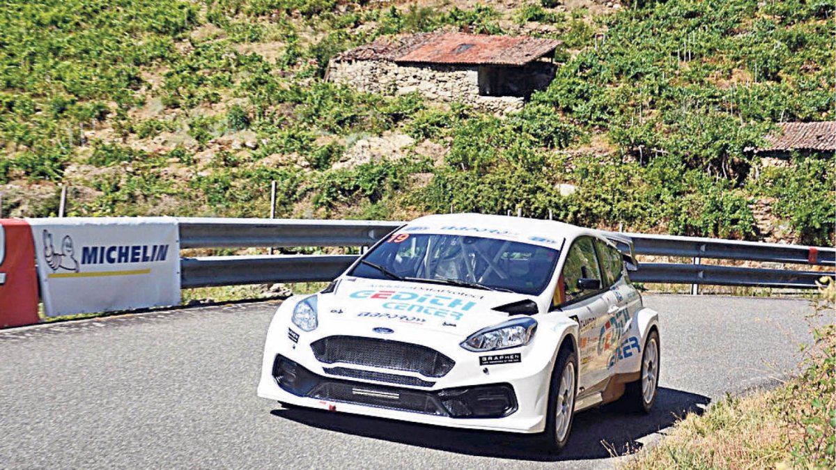 De la Casa, durant la cursa.