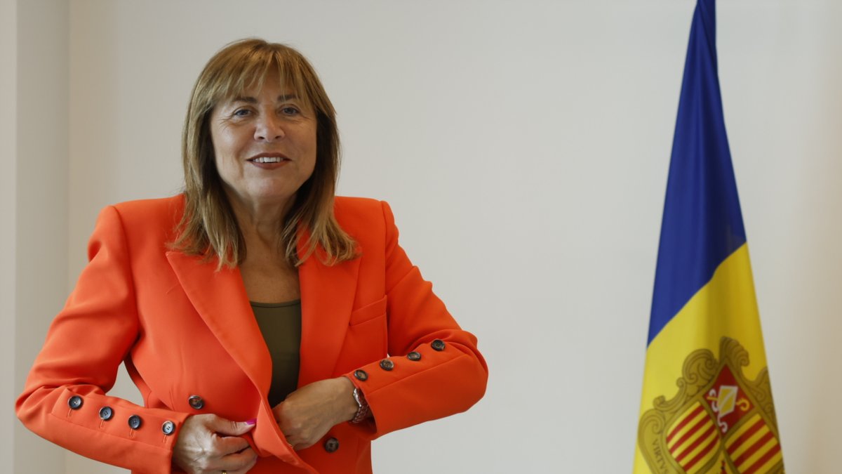 La ministra de Presidència, Economia, Treball i Habitatge, Conxita Marsol