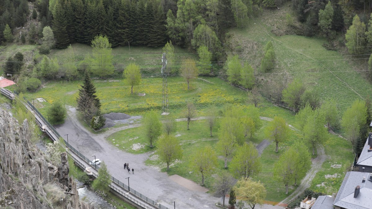 El terreny de l’antic càmping Pla.