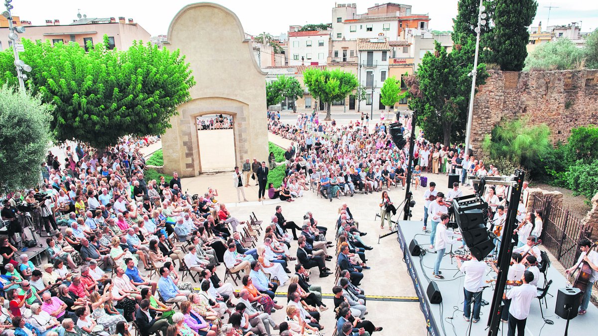 Un moment de la presentació a Sant Feliu de Guíxols.