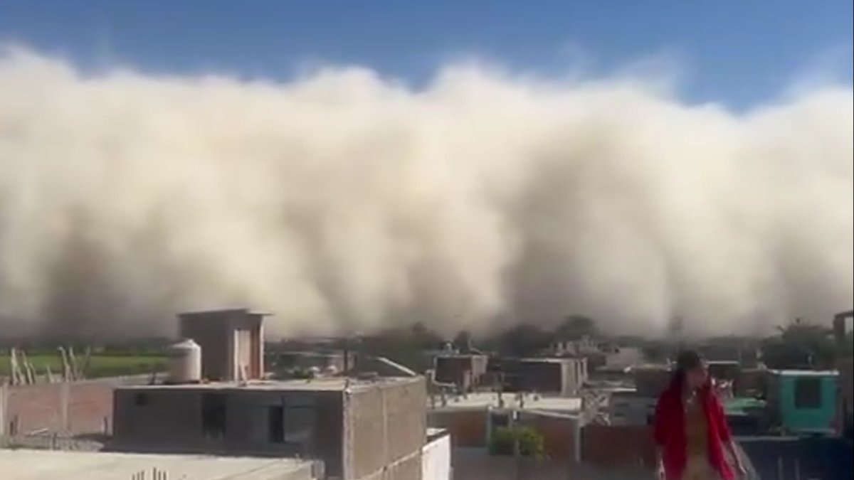 Tempesta de sorra al Perú