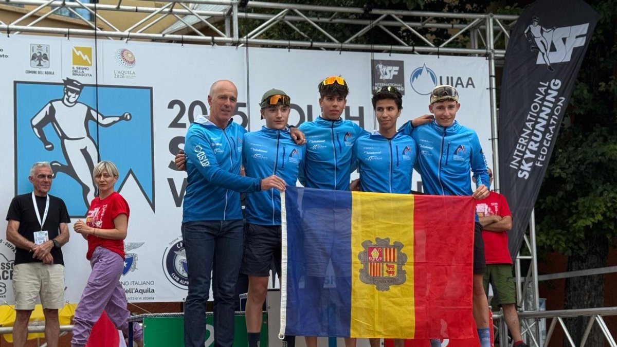 L’equip nacional a Itàlia.