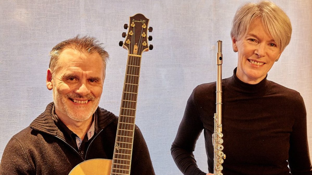 David Pérez i Elisabeth Downs.