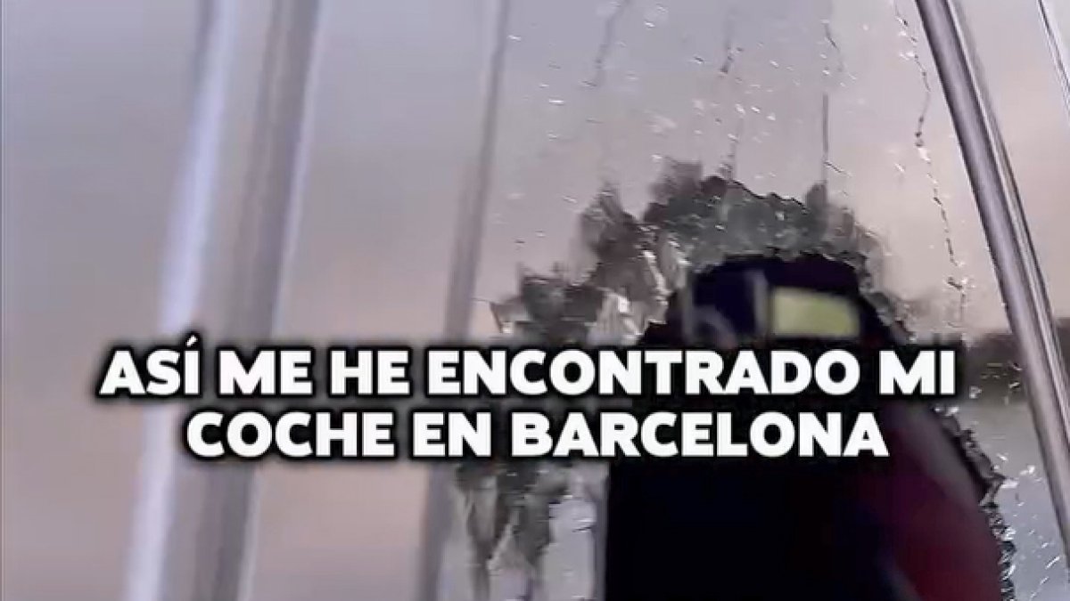 Els danys al cotxe.