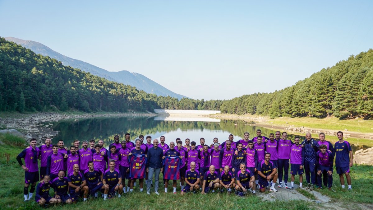 L'handbol i el futbol sala del Barça, aquest dimarts al Llac d'Engolasters