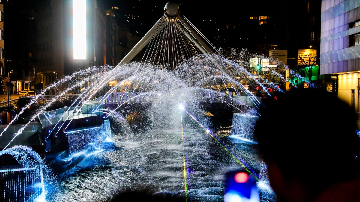 Reobertura de les fonts el novembre passat.