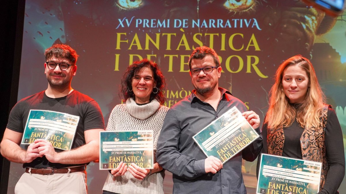 Els guanyadors de l’edició anterior dels premis.