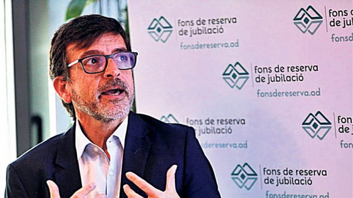 El president del fons de les pensions, Jordi Cinca.