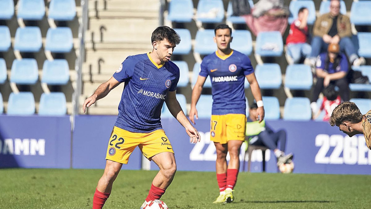 Berto, en un partit al Nacional del curs passat.