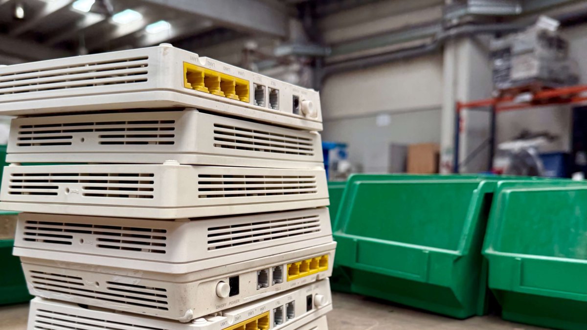 Andorra Telecom recicla els routers sense ús