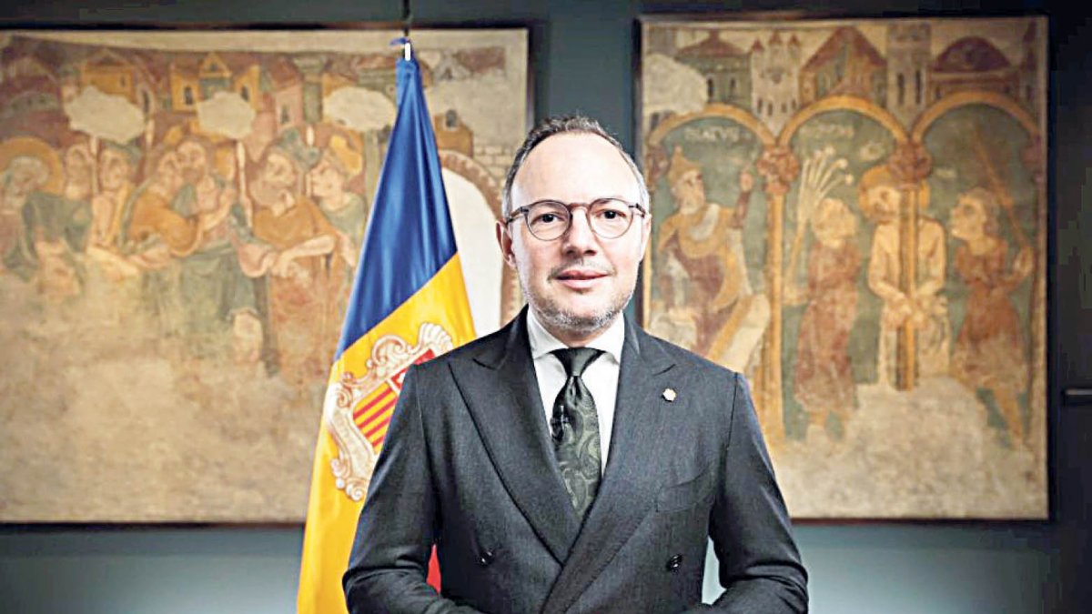 El cap de Govern, Xavier Espot.