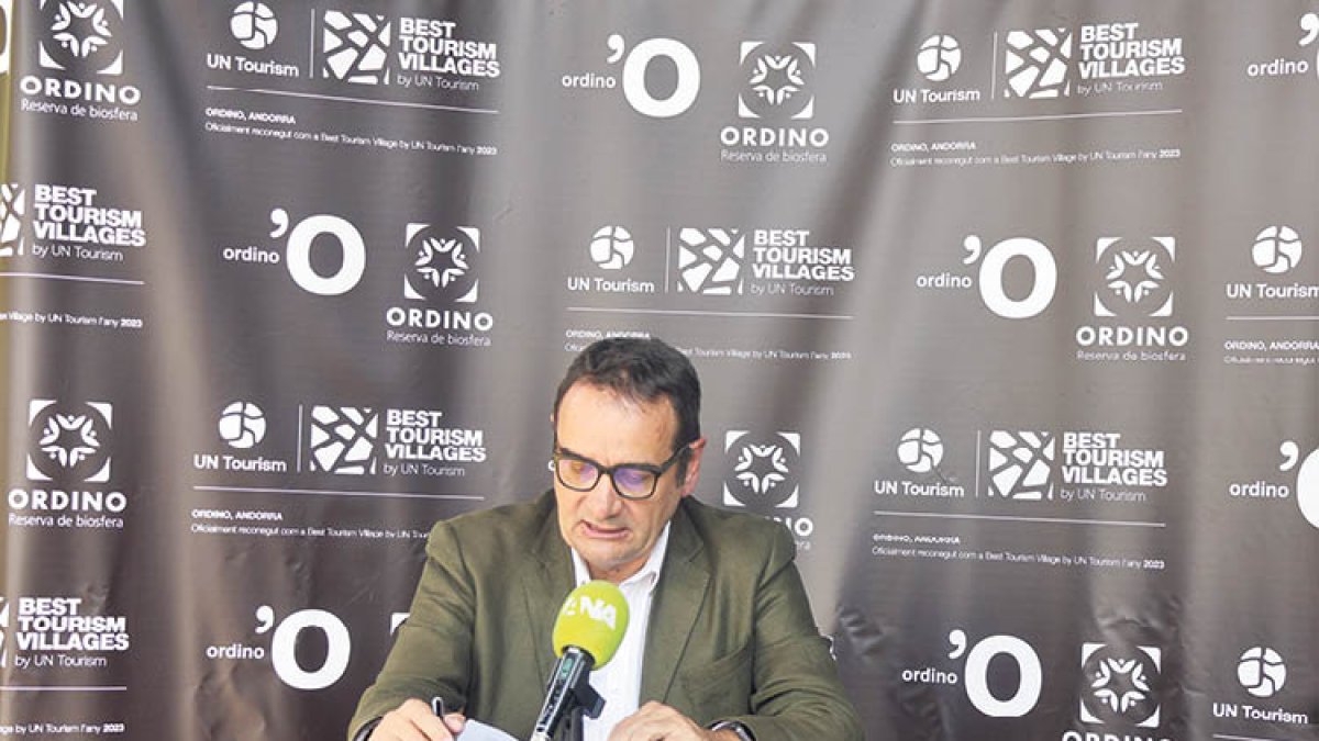 Presentació del mercat, ahir.