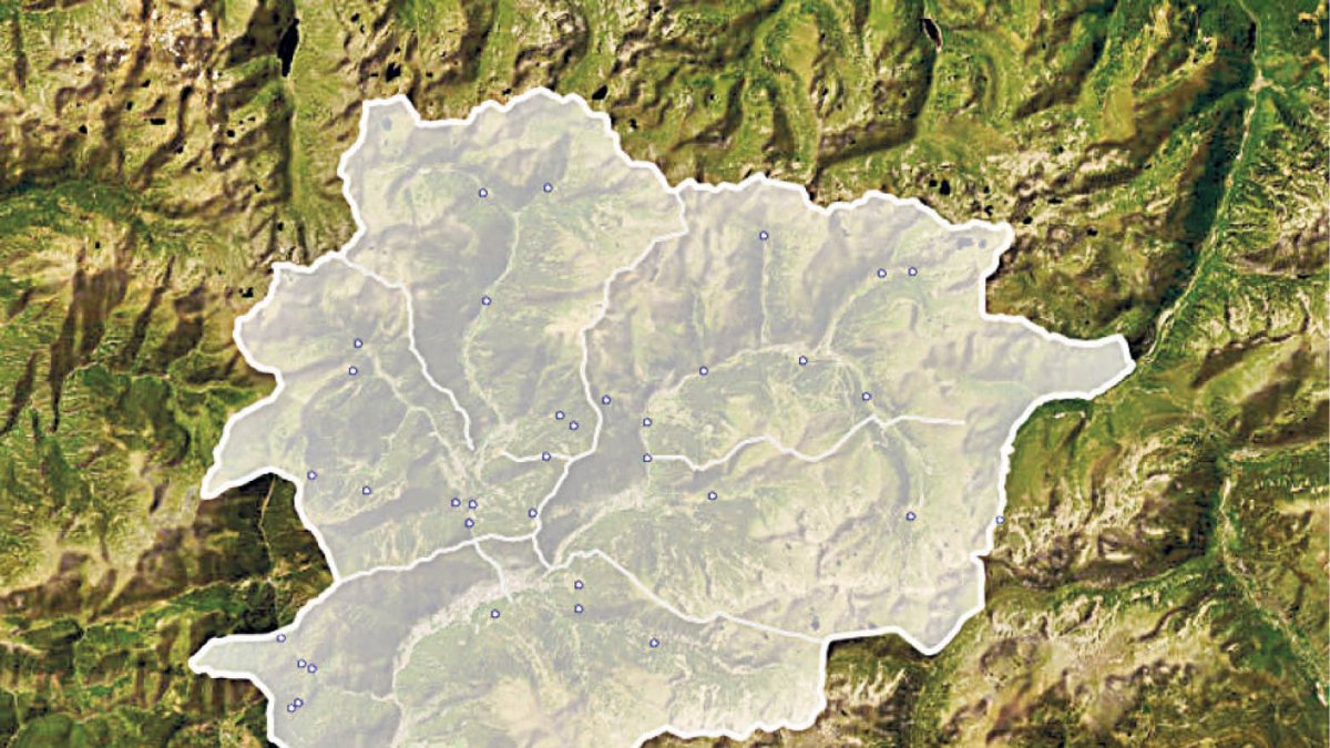 El mapa d’incendis d’ahir sense nivell de risc.