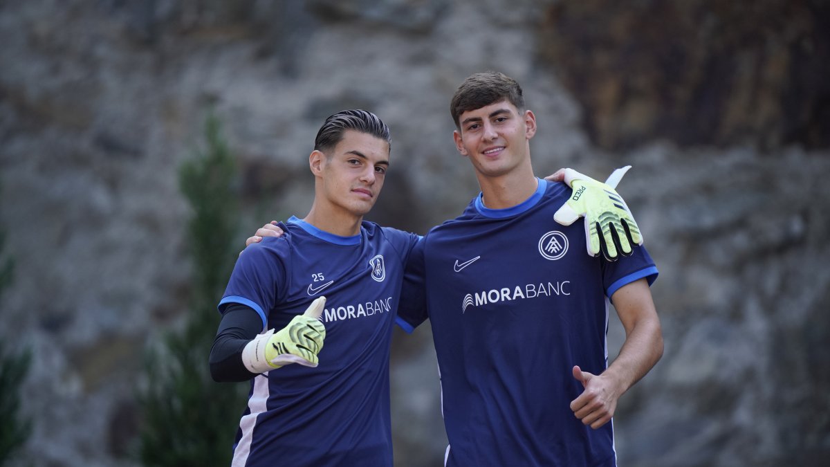 Els dos germans Yaakobishvili, ahir al Comunal.