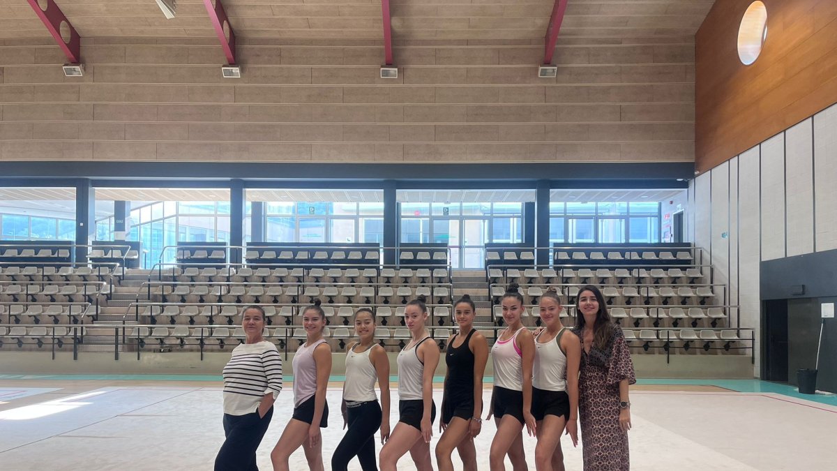 L’equip nacional de gimnàstica, a punt per afrontar el Mundial.