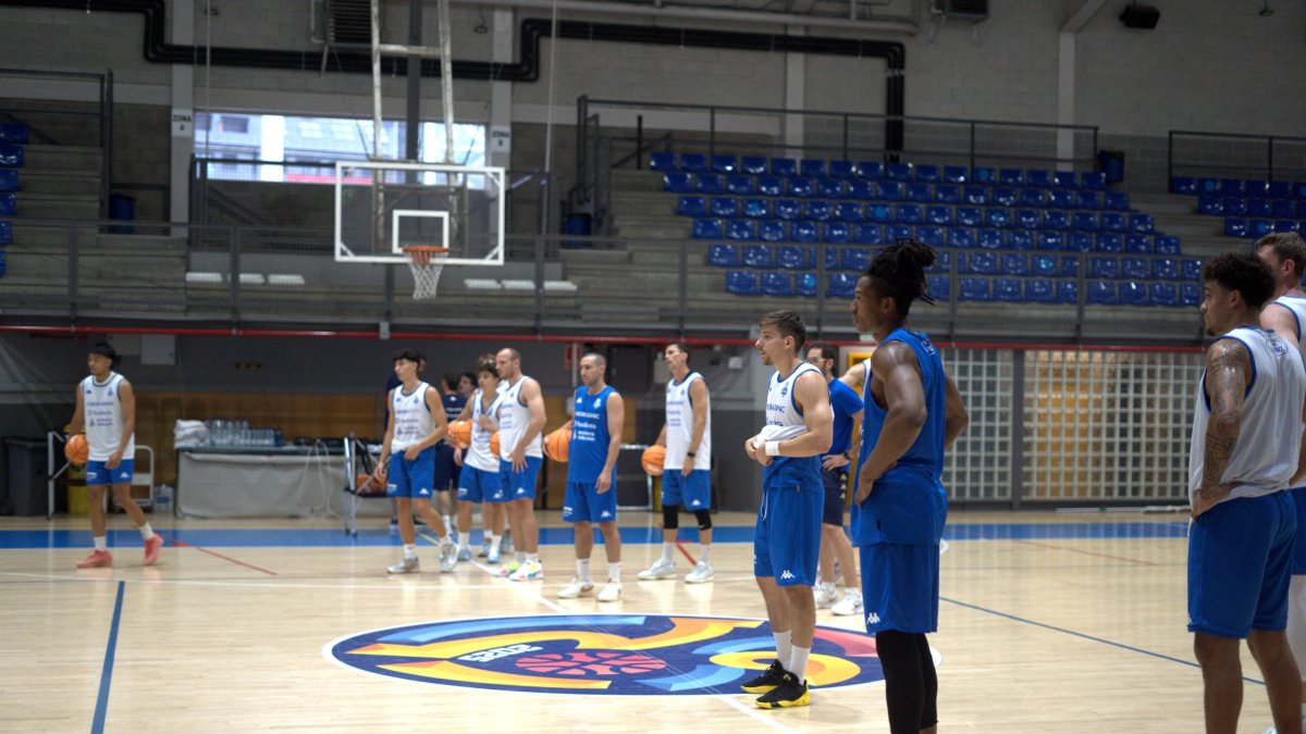 Primer entrenament de l’equip al Joan Alay.