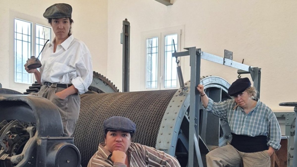 Personatges de la visita teatralitzada.