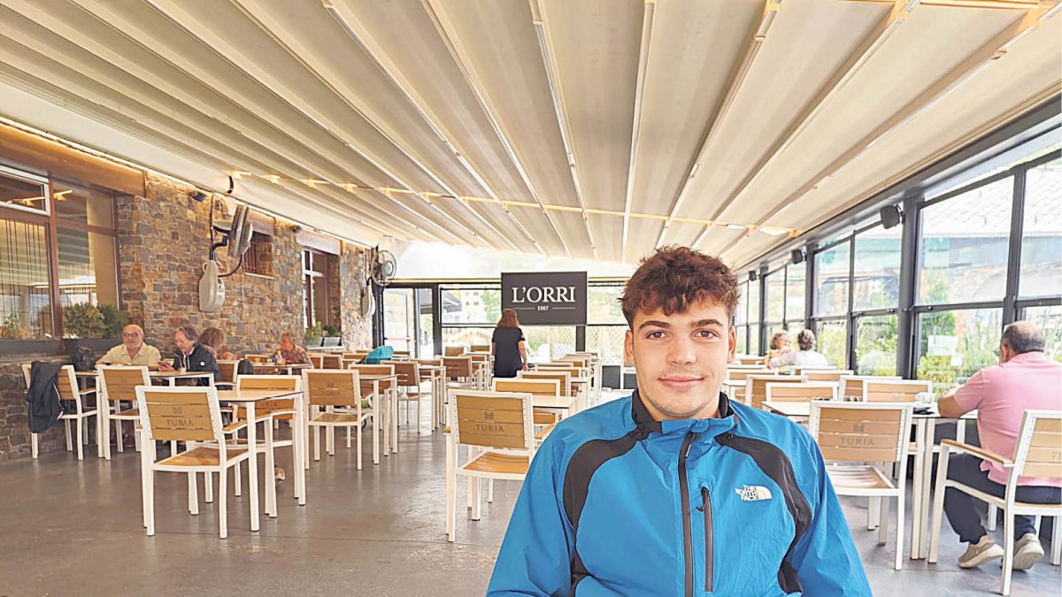 Kevin Teixeira a L’Orri.
