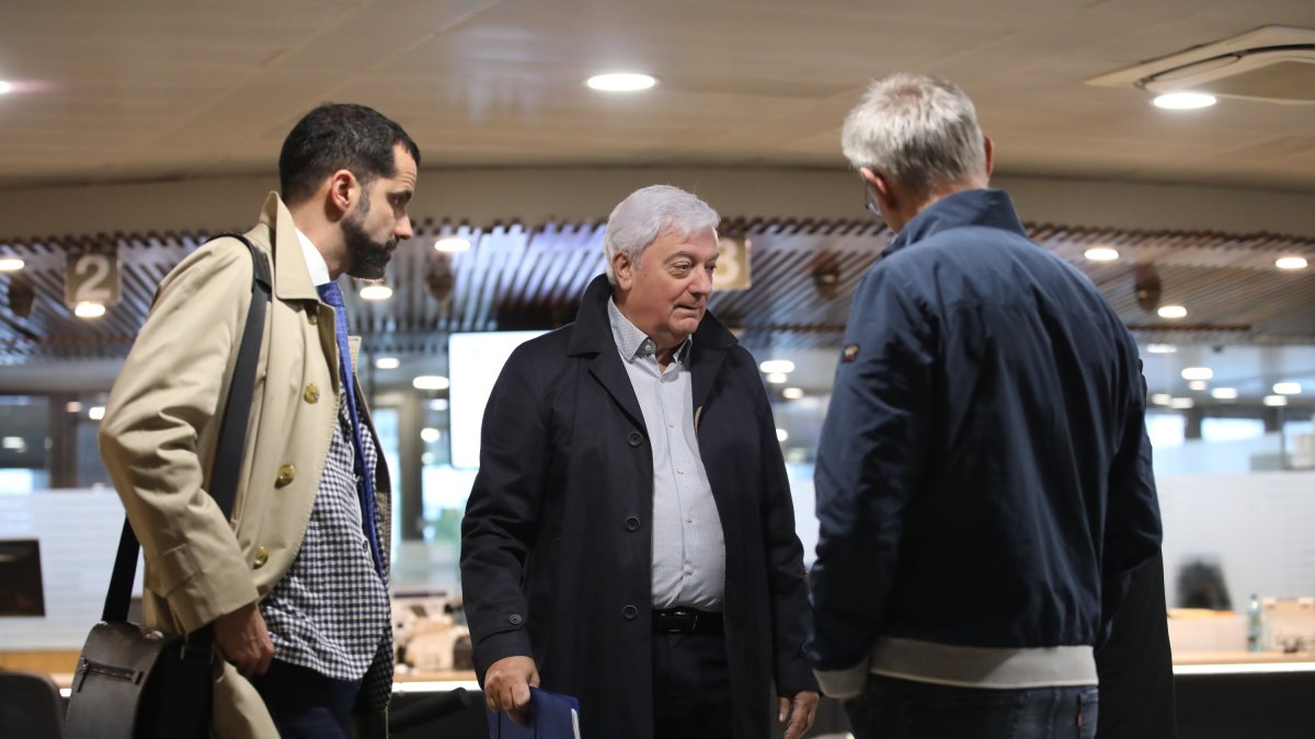 El director, Iago Andreu, i el president de la CEA, Gerard Cadena.