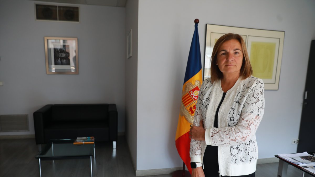 La ministra d’Afers Socials, Trini Marín.