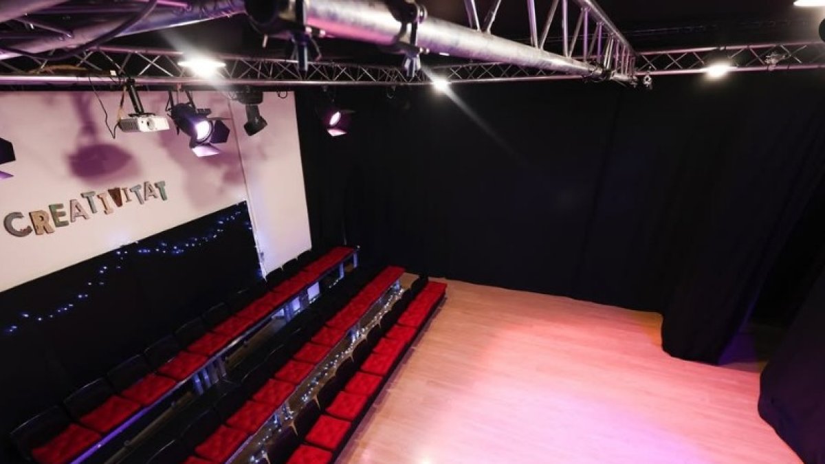 Un dels espais de l'Animal Escola de Teatre