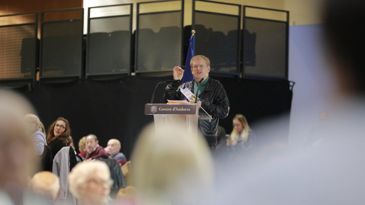 El president de la Federació de la Gent Gran, Fèlix Zapatero.